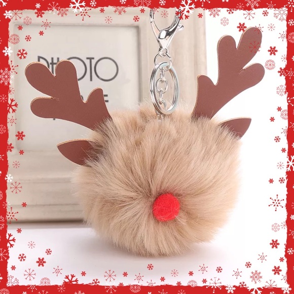 Accessories - 🎄🎅Christmas sale🎅 Reindeer handbag charm 🎄